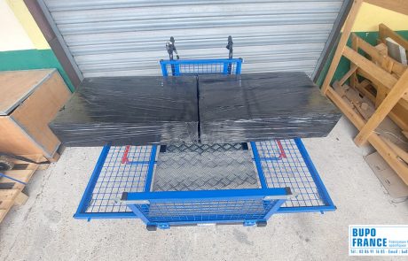 TEM – Chariot électrique pour zoo avec ridelles escamotables grillagées – BUPO France 11