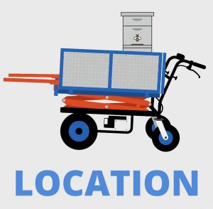 Location brouette électrique apiculture TEM – BUPO France